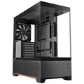 Antec C6 WOOD - Black, Mid Tower, ATX/Micro-ATX/ITX, Tempered Glass, USB-C 10Gbps, 3 PWM Fans, 360mm Radiator, 450mm GPU, 2Yr Wty - Image 1