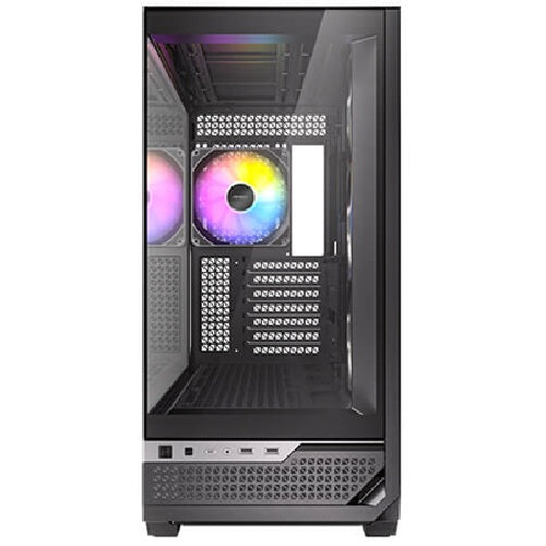 Antec C7 ARGB, Mid Tower, E-ATX/ATX/Micro-ATX/ITX, Tempered Glass, USB-C 10Gbps, 4× ARGB PWM Fans, 360mm Radiator, 2Yr Wty - Image 2