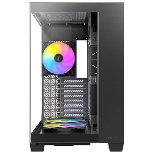 Antec C8 ARGB - Black, Full Tower, E-ATX/ATX/Micro-ATX/ITX, 270° Tempered Glass, USB-C 10Gbps, 3× ARGB PWM Fans, 360mm Radiator, 2Yr Wty - Image 3