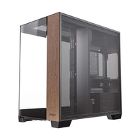 Antec C8 CURVE Wood E-ATX, ATX Seamelss View Front and Side, USB-C, 4mm Tempered Glass, 360mm liquid cooler top, bottom, side. 2x USB 3.0 Black Case - Image 4