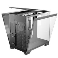 Antec C8 ATX, E-ATX. mATX, Seamless Edge View Front and Side, USB-C, 4mm Tempered Glass, 360mm liquid cooler top, bottom, side. 2x USB 3.0 Black Case - Image 4