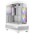 Antec CX700 ARGB - White, Mid Tower, ATX/Micro-ATX/ITX, 270° Tempered Glass, USB-C, 3× ARGB PWM Fans, 360mm Radiator, 1Yr Wty - Image 1