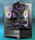 Antec CX700 ARGB Black, ATX, USB Type-C 3.2 Gen 2, Tool Free Panels, Vertical Cooling, 3x 120mm PWM ARGB Fans, Heat dissipating Gaming Case - Image 1