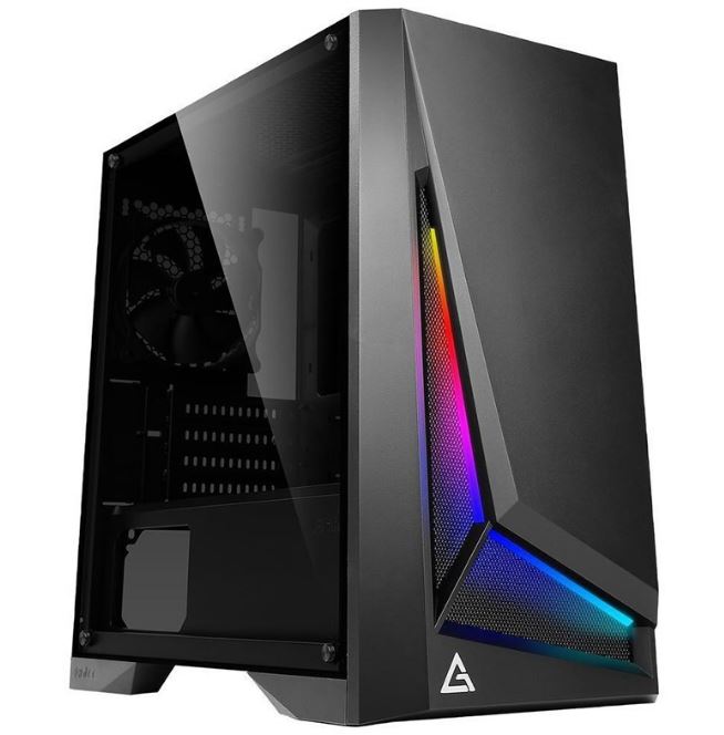 Antec DP301M mATX, ARGB Front LED, Tempered Glass, Up to 6x 120mm Fans, preinstalled 1x 120mm Fan, CPU 160mm,  GPU 360m, PSU 170mm, Case. (LS) - Image 2