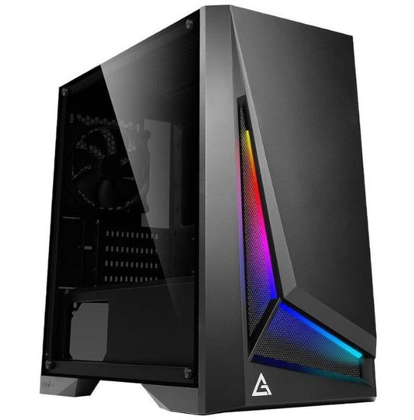 Antec DP301M mATX, ARGB Front LED, Tempered Glass, Up to 6x 120mm Fans, preinstalled 1x 120mm Fan, CPU 160mm,  GPU 360m, PSU 170mm, Case. (LS)