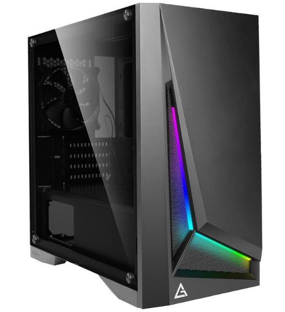 Antec DP301M mATX, ARGB Front LED, Tempered Glass, Up to 6x 120mm Fans, preinstalled 1x 120mm Fan, CPU 160mm,  GPU 360m, PSU 170mm, Case. (LS) - Image 3