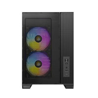 Antec Flux M Micro ATX/ITX, TG side, 5 slots, 2x3.5”,2x2.5”, 6x120mm fans incl ARGB, 360mm rad, GPU≤405mm, CPU≤175mm, USB-C. Compact MicroATX Case - Image 1