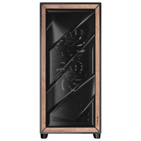 Antec FLUX PRO, E-ATX, Premium Walnut, Iunity Temperature Disp. CPU and GPU LED Display, 6x High Performance Fans, ARGB PWN Ctrl, PSU Shift, Case - Image 3
