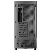 Antec FLUX PRO, E-ATX, Premium Walnut, Iunity Temperature Disp. CPU and GPU LED Display, 6x High Performance Fans, ARGB PWN Ctrl, PSU Shift, Case - Image 4
