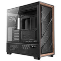 Antec FLUX PRO, E-ATX, Premium Walnut, Iunity Temperature Disp. CPU and GPU LED Display, 6x High Performance Fans, ARGB PWN Ctrl, PSU Shift, Case - Image 1