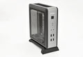 (LS)Antec ISK110-VESA ITX MB, Slim Form Factor case with External 90w PSU. 2 x USB 3.0 and 2 x USB 2.0. HD Audio. VESA Bracket 100x 100. Case Nuc (LS) - Image 1
