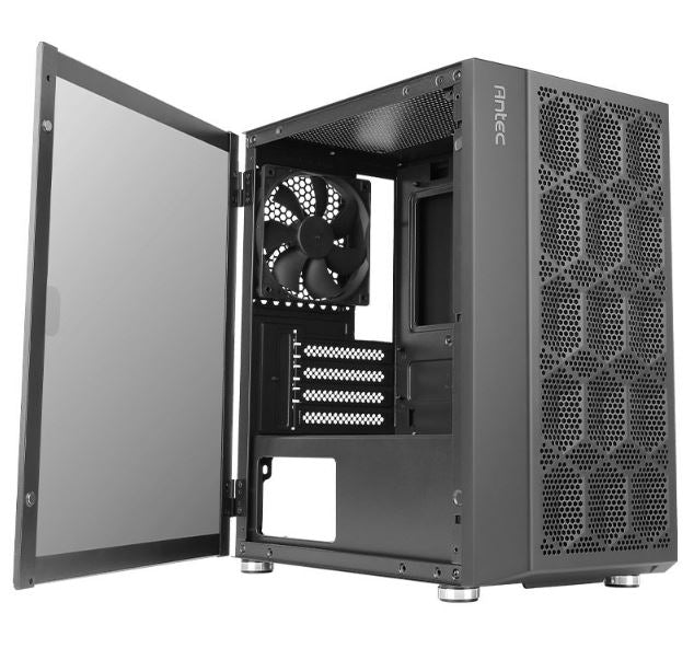 Antec NX200M RGB m-ATX, ITX Case, 3x RGB Fan. Large Mesh Front for excellent cooling, Side Window, Radiator 240mm. GPU 275mm - Image 3