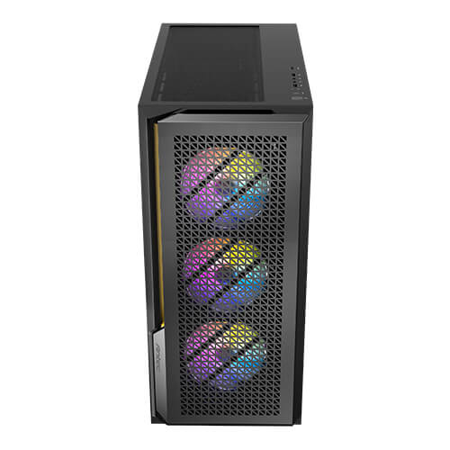 Antec P20C ARGB, ATX, E-ATX, High Airflow, USB-C, Cable management, 4x HDD/SSD , 375mm GPU, 170mm CPU, 3x ARGB PWM 12CM,Fan Control, Case (LS) - Image 2
