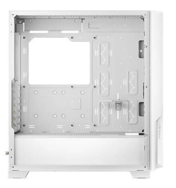 Antec P20C White, ATX, E-ATX, ATX, USB-C, Cable management , 4x HDD or SSD , 375mm GPU, 170mm CPU  3x PWM white 12 CM Fan, Tempered Glass,  Case (LS) - Image 4