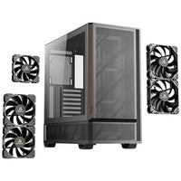 Antec P30 Air 478×222×465 mm, Steel+Plastic+Wood, ATX/mATX/ITX, 4mm TG, 2xUSB3.0, Type-C, 7 slots, 2/1×3.5"/2.5", fans 5, GPU 405 mm Mid Tower Case - Image 4