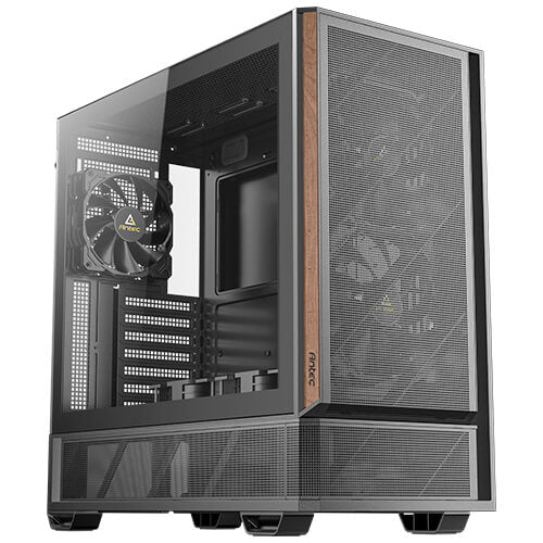 Antec P30 Air 478×222×465 mm, Steel+Plastic+Wood, ATX/mATX/ITX, 4mm TG, 2xUSB3.0, Type-C, 7 slots, 2/1×3.5"/2.5", fans 5, GPU 405 mm Mid Tower Case - Image 1