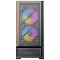 Antec P30 ARGB Mid Tower, 478×222×465 mm, Steel+Plastic+Wood, ATX/mATX/ITX, 4mm TG, 2xUSB3.0, Type-C, 7 slots, 2/1×3.5"/2.5", ARGB fans 3+2, GPU 405 - Image 2
