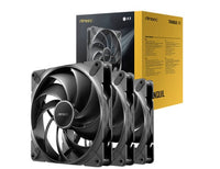 Antec Tranquil140, PWM, 2000RPM, 59.23CFM, 2.46mmH₂O, 4 Pin PWM Connector, 140mm x 25mm Performance  case Fan, Tranquil Series 3 Pack(LS) - Image 2