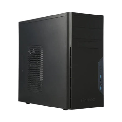 Antec VSK3000B-U3 - Black, Mini Tower, Micro-ATX/Mini-ITX, 2× USB 3.0, 1× 92mm Rear Fan, 4 Expansion Slots, Thermally Advantaged Chasis, 2Yr Wty - Image 1