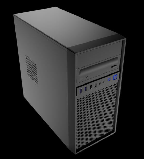 Aywun 307 Business & Office mATX with 500w PSU. 1x 5.25" External, 24PIN ATX, 8PIN EPS, 2x USB3 +2x USB2 Front HD Audio. 2 Yrs Warranty. (LS) - Image 1
