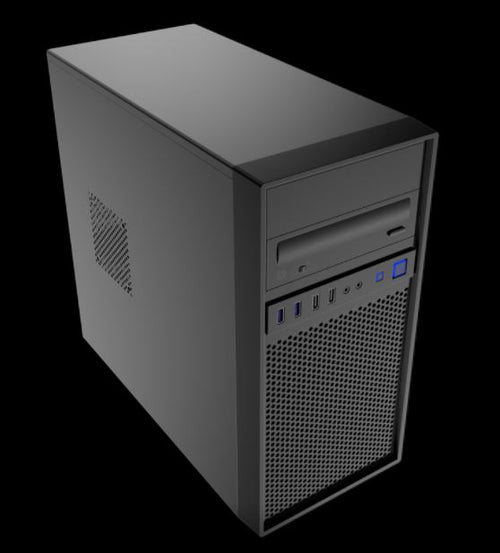 Aywun 307 Business & Office mATX with 500w PSU. 1x 5.25" External, 24PIN ATX, 8PIN EPS, 2x USB3 +2x USB2 Front HD Audio. 2 Yrs Warranty. (LS) - Image 1