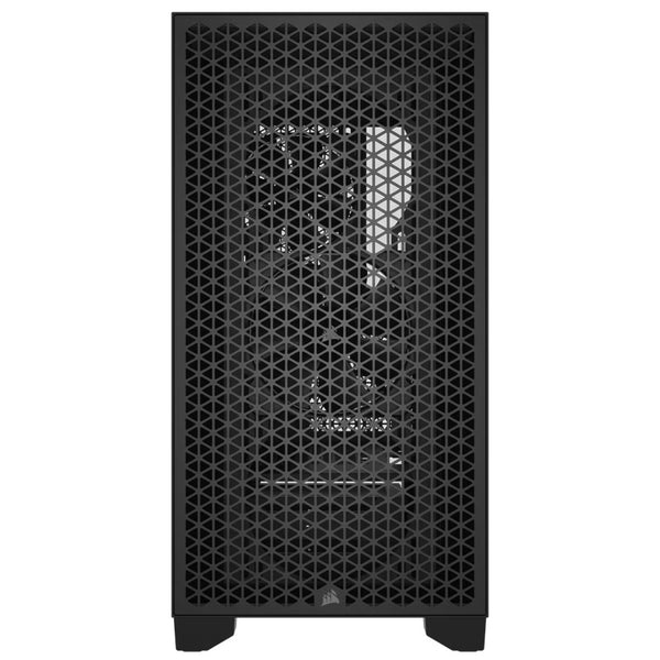 Corsair 3000D AIRFLOW Mid-Tower PC Case - Black, Steel, Tempered Glass, ATX, 7 Slots, 360mm GPU, 170mm CPU, 2yr wty