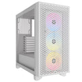 Corsair 3000D RGB AIRFLOW Mid-Tower PC Case - White, ATX, 360 GPU, 170 CPU cooler, 220 PSU, 3x AR120 RGB, 2x USB-A Gen 1 - Image 1