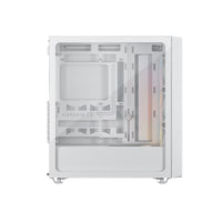 Corsair 3200D RS ARGB Mid-Tower PC Case- White, ATX mATX ITX, TG panel, ARGB fans, 400mm GPU, 165mm CPU, 360mm rad, USB-C, 7 slots, 2x2.5 1x3.5, 2yr w - Image 2