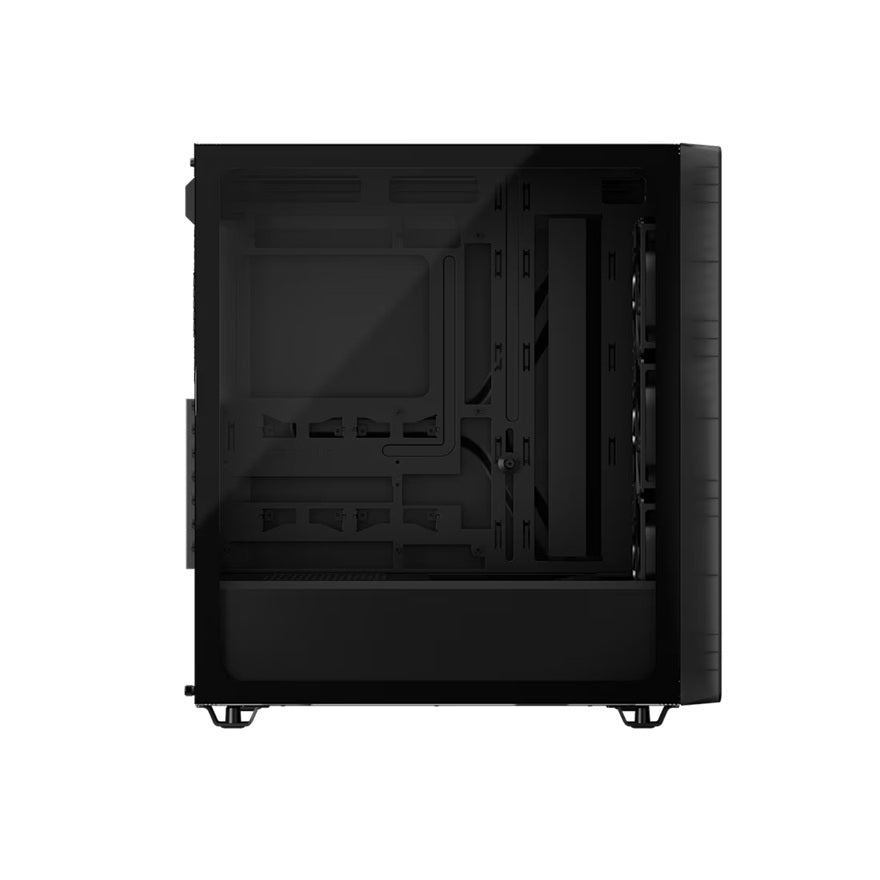 Corsair 3200D RS Mid-Tower PC Case - Smoke, ATX mATX ITX, TG panel, 400mm GPU, 165mm CPU, 360mm rad, USB-C, 7 slots, 2x2.5 1x3.5, 2yr wty, steel TG - Image 2