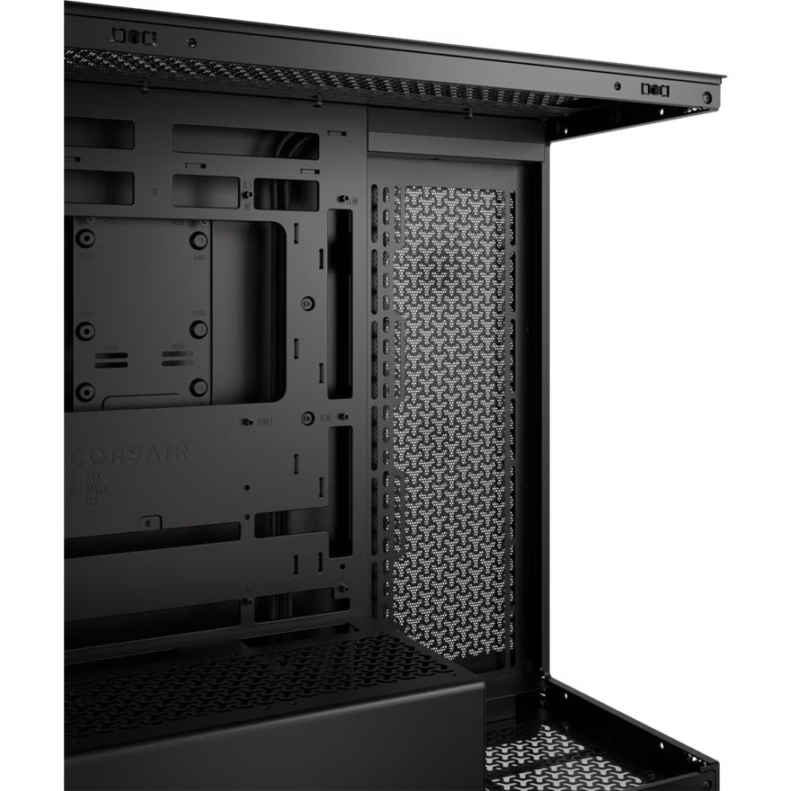 Corsair 3500X Mid-Tower PC Case - Black, Steel, Tempered Glass, ATX/E-ATX, 7 Slots, 425mm GPU, 170mm CPU, 2yr wty - Image 3