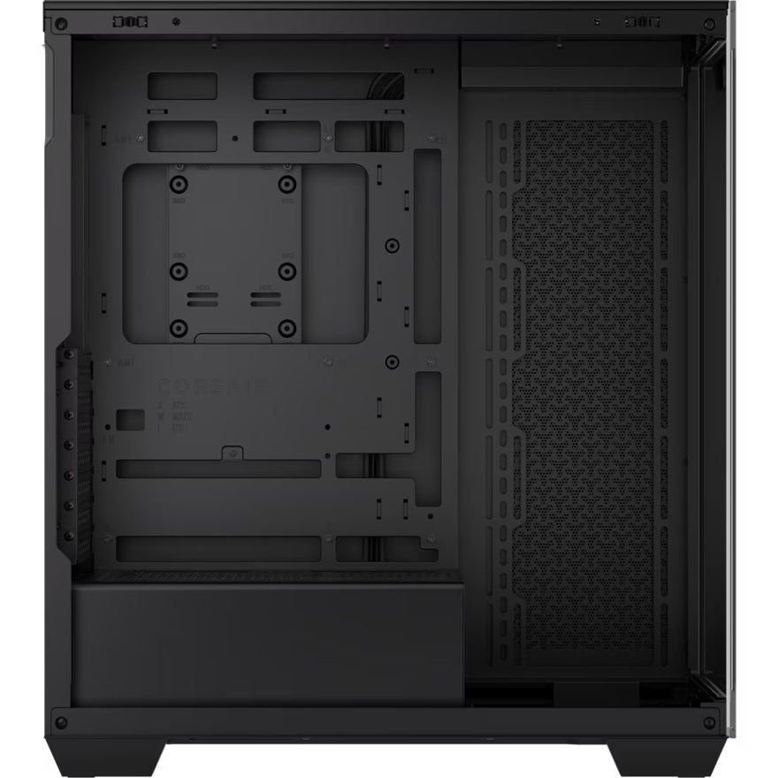 Corsair 3500X Mid-Tower PC Case - Black, Steel, Tempered Glass, ATX/E-ATX, 7 Slots, 425mm GPU, 170mm CPU, 2yr wty - Image 4