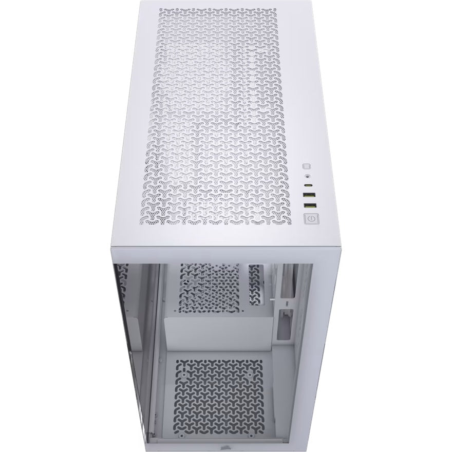 Corsair 3500X Mid-Tower PC Case - White, Steel, Tempered Glass, ATX/E-ATX, 7 Slots, 425mm GPU, 170mm CPU, 2yr wty - Image 2