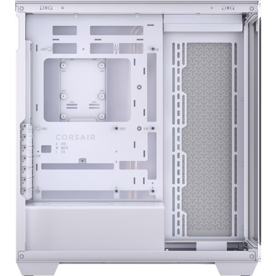 Corsair 3500X Mid-Tower PC Case - White, Steel, Tempered Glass, ATX/E-ATX, 7 Slots, 425mm GPU, 170mm CPU, 2yr wty - Image 4