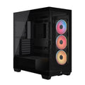 Corsair 3500X LX-R RGB iCUE LINK Mid-Tower PC Case - Black, E-ATX, Side 360mm Rad, Glass Panels, USB-C, RS ARGB Fans, 425mm GPU, iCUE LINK Ready - Image 1