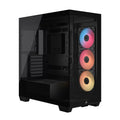 Corsair 3500X RS-R ARGB Mid-Tower PC Case - Black, ARGB, ATX/E-ATX, Tempered Glass, 425mm GPU, 170mm CPU, 360mm radiator, USB-C, 2yr wty - Image 1