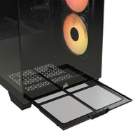 Corsair 3500X RS-R ARGB Mid-Tower PC Case - Black, ARGB, ATX/E-ATX, Tempered Glass, 425mm GPU, 170mm CPU, 360mm radiator, USB-C, 2yr wty - Image 2
