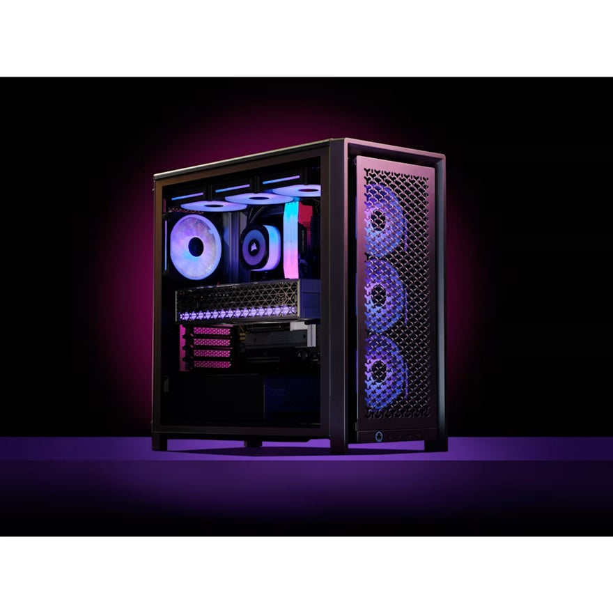 Corsair FRAME 4000D Vault Series Modular Mid-Tower PC Case – Galaxy, ATX/E-ATX, TG panel, modular, 430mm GPU, 170mm CPU clr, 360mm rad, (LIMITED EDITI - Image 4