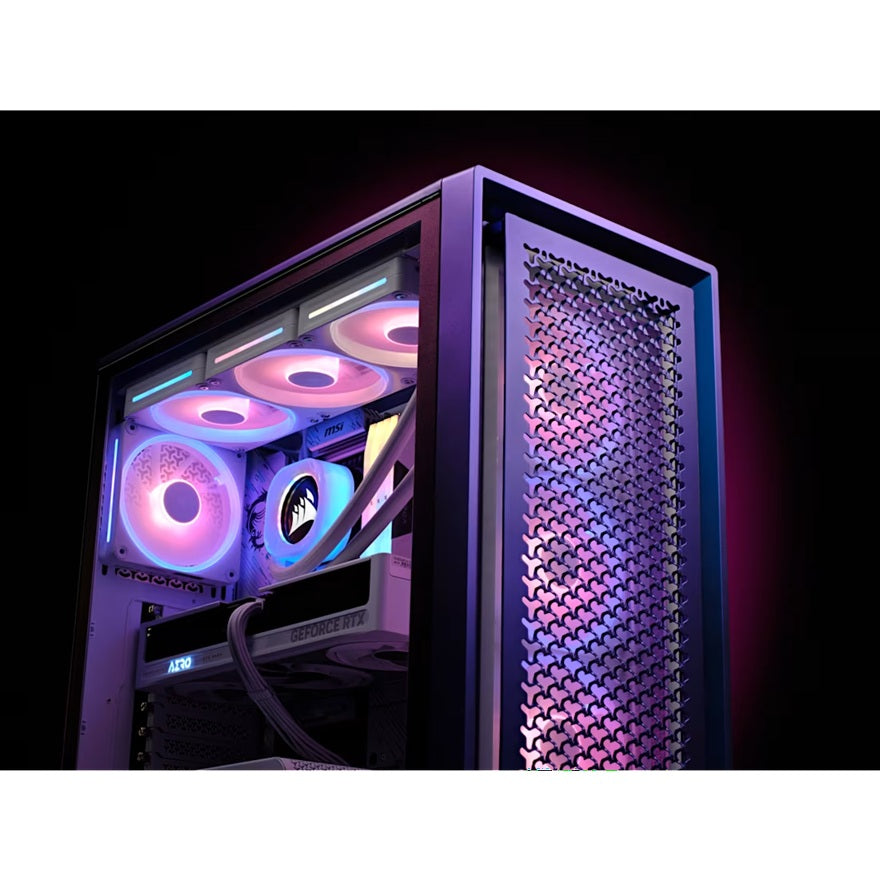 Corsair FRAME 4000D Vault Series Modular Mid-Tower PC Case – Nova, ATX/E-ATX, TG panel, modular, 430mm GPU, 170mm CPU clr, 360mm rad, (LIMITED EDITION - Image 2