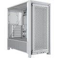 Corsair FRAME 4000D Modular Mid-Tower PC Case - White, ATX, 430mm GPU, 170mm CPU cooler, 360mm rad, 1x HD Audio, 1x USB-C 3.2 Gen 2 - Image 1