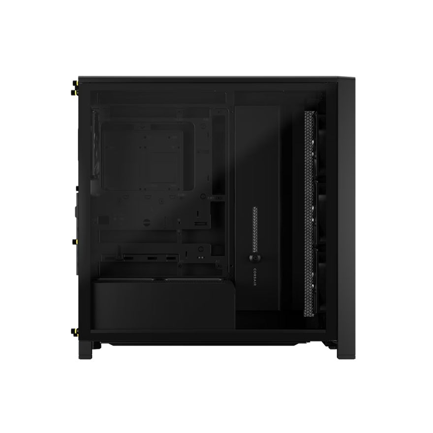 Corsair FRAME 4000D WOOD RS Modular Mid-Tower PC Case - White/Walnut, E-ATX ATX mATX ITX, TG wood, 430mm GPU, 170mm CPU, 360mm rad, USB-C, vert GPU - Image 3