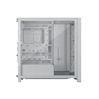 Corsair FRAME 4000D WOOD RS Modular Mid-Tower PC Case - White/Oak, E-ATX ATX mATX ITX, TG wood, 430mm GPU, 170mm CPU, 360mm rad, USB-C, vert GPU - Image 3