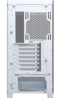 Corsair FRAME 4500X LX-R RGB LINK Panoramic Glass Mid-Tower PC Case White: up to 460mm GPU, 360mm radiators, rich I/O, and versatile fan/rad mounts - Image 4
