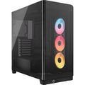 Corsair FRAME 4500X RS-R ARGB Panoramic Glass Mid-Tower PC Case - Black, 478x499x246mm, E-ATX, 460mm GPU, 185mm CPU, USB-C, ARGB, 360mm rad, 11.58kg - Image 1