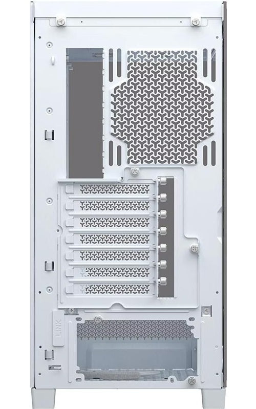 Corsair FRAME 4500X RS-R ARGB Panoramic Glass Mid-Tower PC Case White: 460mm GPU, 185mm CPU cooler, ARGB, USB 3.1, E-ATX support, smart cable routing - Image 4