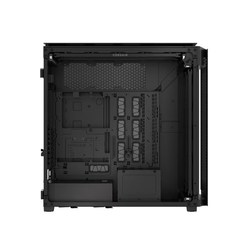 Corsair iCUE LINK 9000D RGB AIRFLOW Super Full-Tower PC Case - Black, 698×307×698mm, GPU 580mm, 6x 2.5", 5x 3.5", rad 480mm, 2x USB-C 180mm CPU Cooler - Image 2