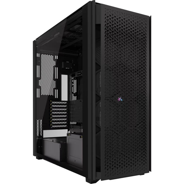 Corsair iCUE LINK 9000D RGB AIRFLOW Super Full-Tower PC Case - Black, 698×307×698mm, GPU 580mm, 6x 2.5", 5x 3.5", rad 480mm, 2x USB-C 180mm CPU Cooler