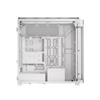 Corsiar 9000D RGB AIRFLOW Super Full-Tower PC Case - WHITE, RGB, Tempered Glass, 580mm GPU, 180mm CPU, up to 480mm radiator, ATX, USB-C, 2yr wty - Image 3