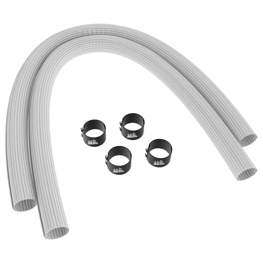 Corsiar Sleeving Kit for AIO CPU Coolers - 400mm - White - Image 5