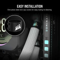 Corsiar Sleeving Kit for AIO CPU Coolers - 400mm - White - Image 3