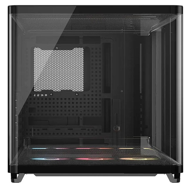 Corsair AIR 5400 RS-R ARGB Mid-Tower ATX Case - Black, Triple-Chamber, 360mm Rad Support, Glass Panels, USB-C, ATX/E-ATX, 2x SSD, 1x HDD - Image 3